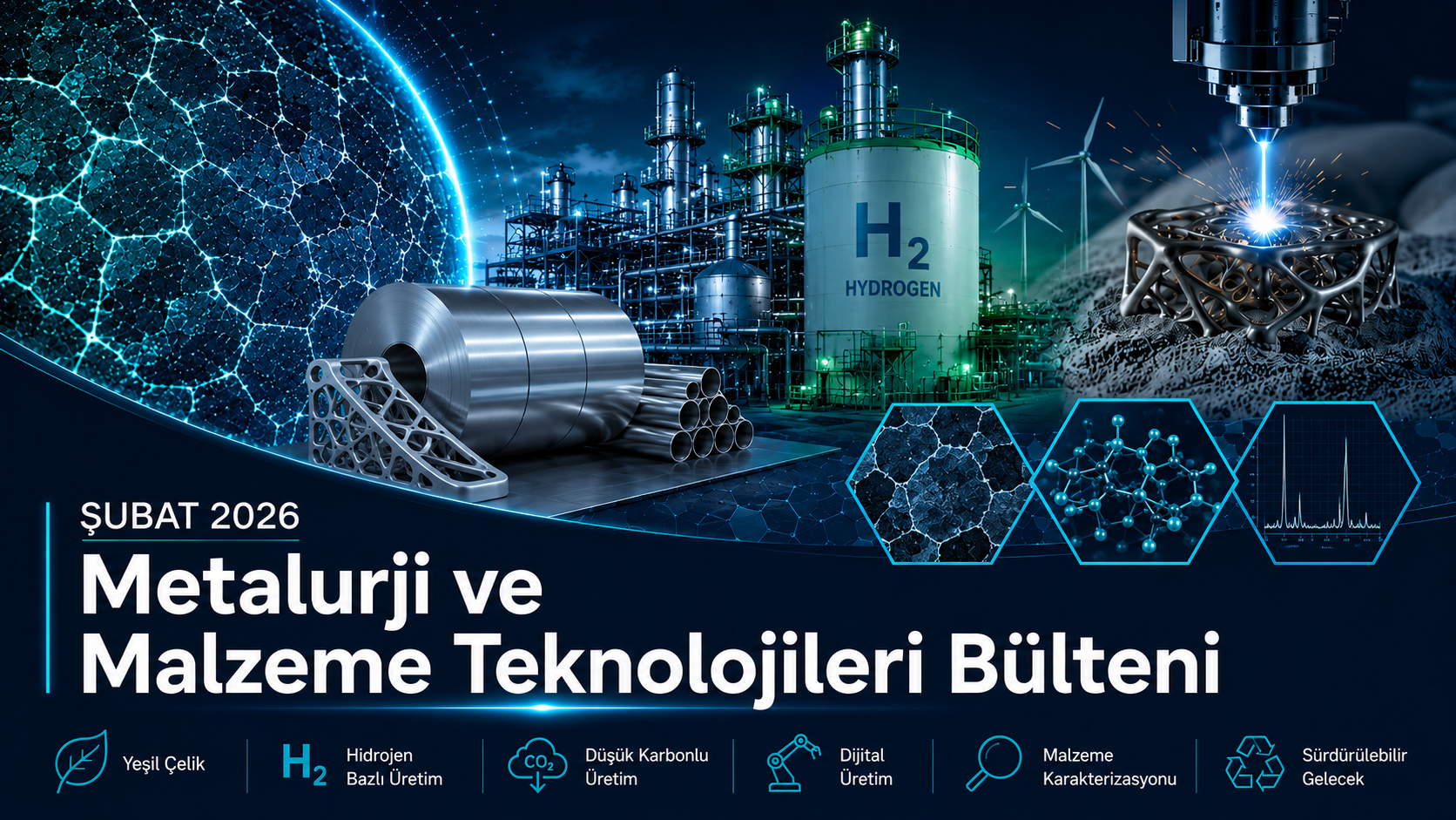 ŞUBAT 2026 Metalurji ve Malzeme Teknolojileri Bülteni